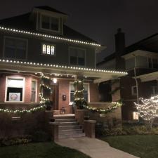 Chicago - Lincoln Square - Holiday Lights 1